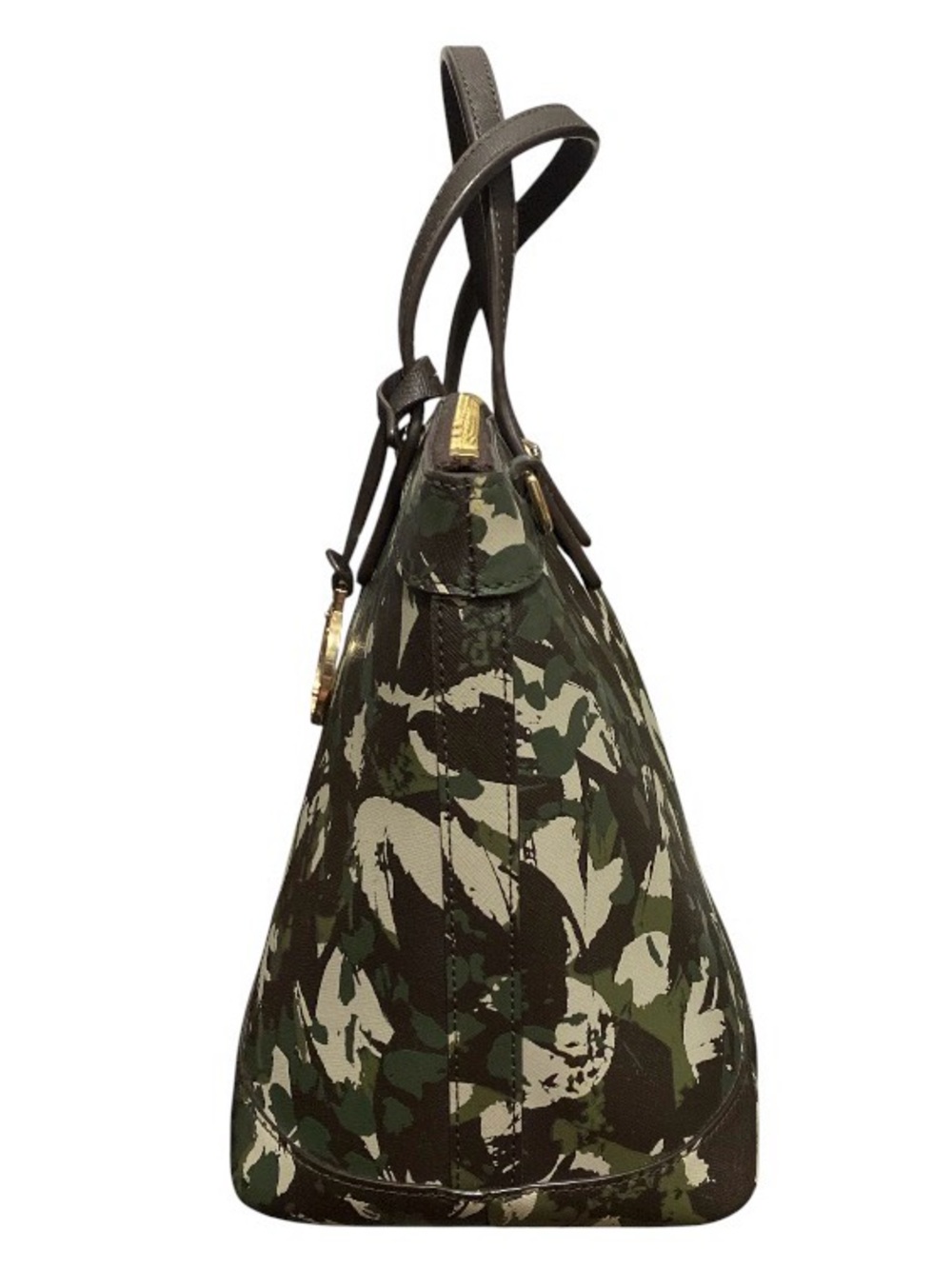 Henri Bendel Custom Patch Camo Satchel - Picture 7 of 14